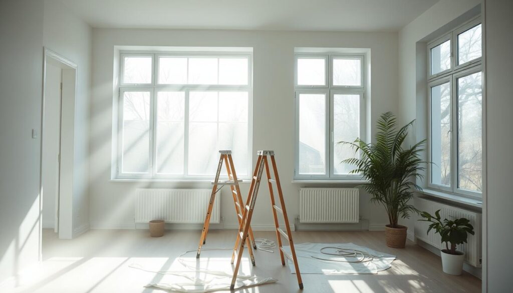 Wohnung streichen bei Auszug
