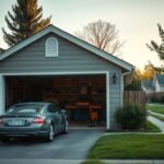 nachbar nutzt garage als werkstatt
