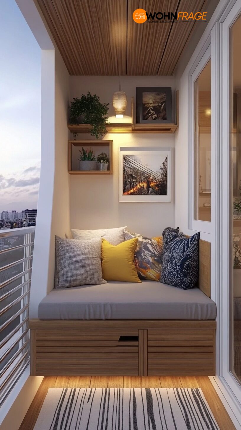 9 Schmale Balkon Ideen für Kleine Außenbereiche – wohnfrage.de