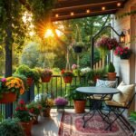 balkon deko ideen für den sommer