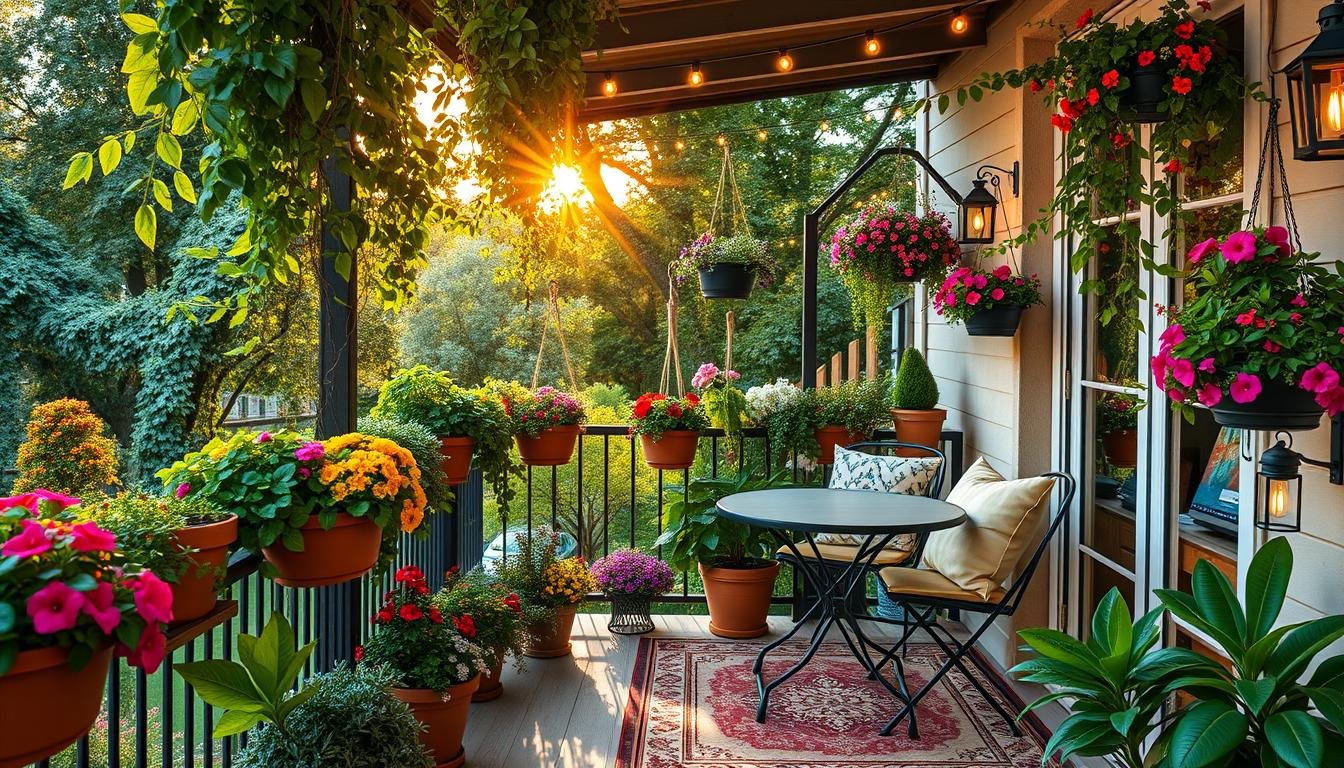 balkon deko ideen für den sommer