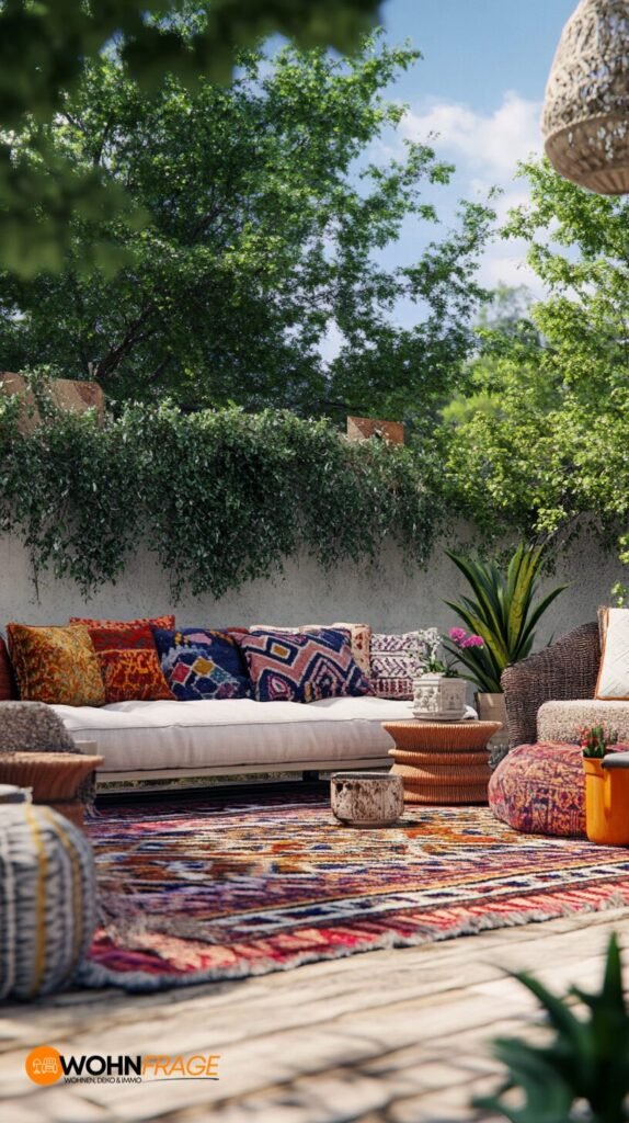 Grundelemente des Boho-Terrassendesigns​

