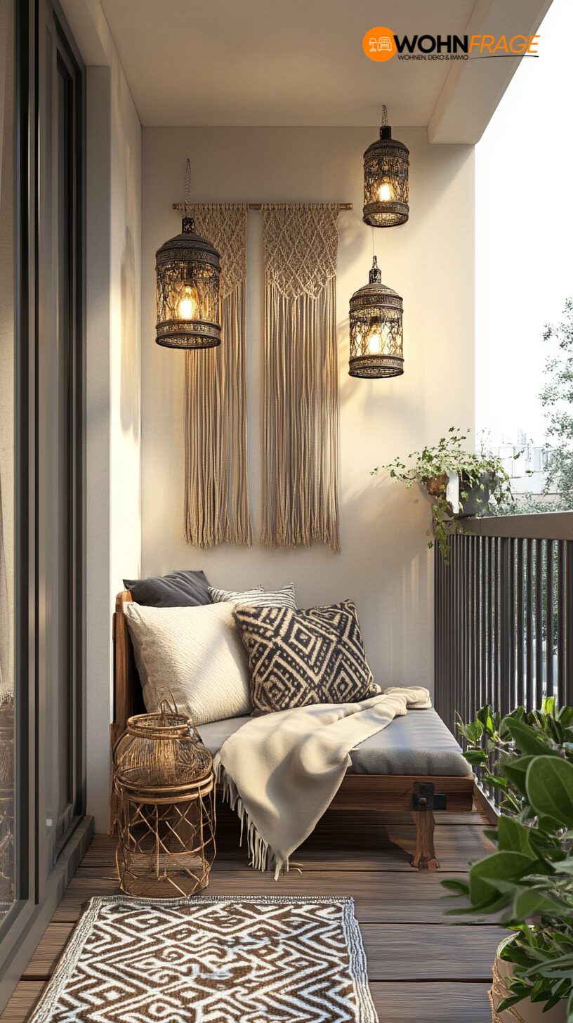 Dekoration kleiner Balkon mit Stil – wohnfrage.de