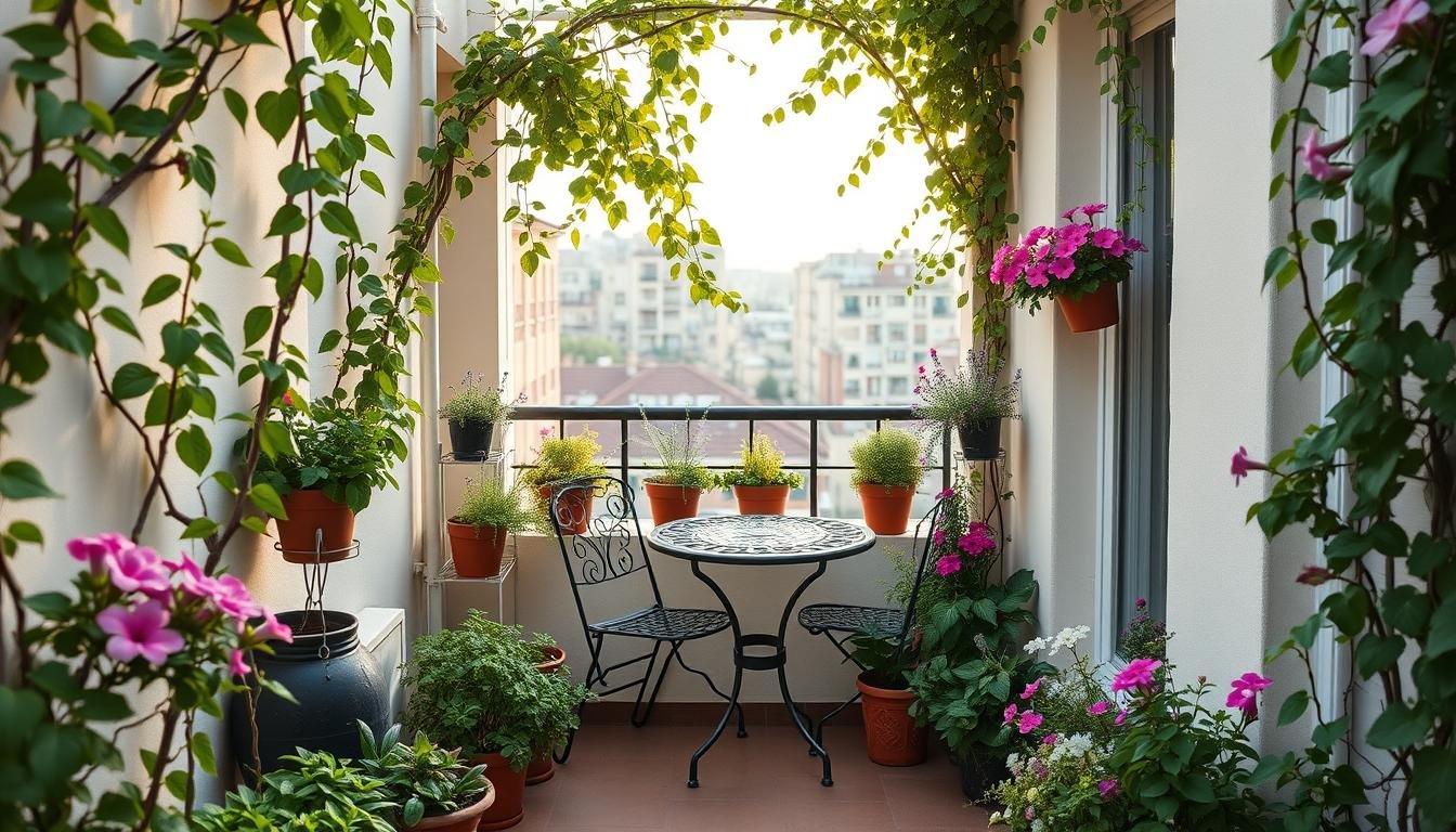 kleine balkon ideen für den frühling