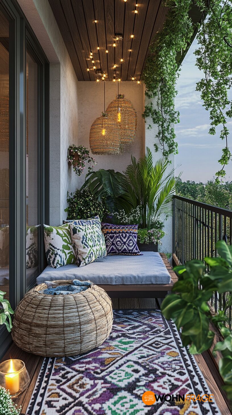 9 Schmale Balkon Ideen für Kleine Außenbereiche – wohnfrage.de