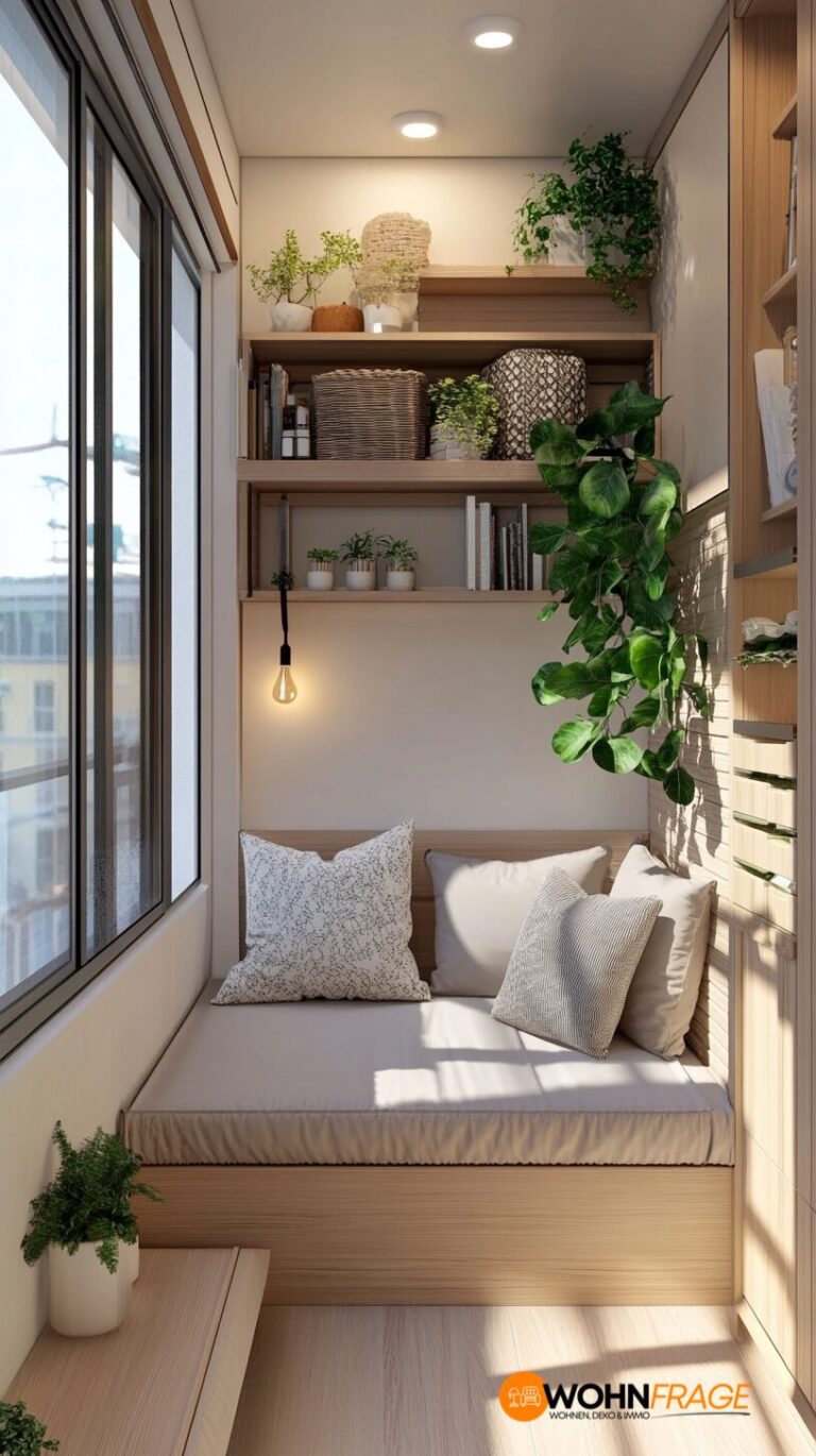 9 Schmale Balkon Ideen für Kleine Außenbereiche – wohnfrage.de