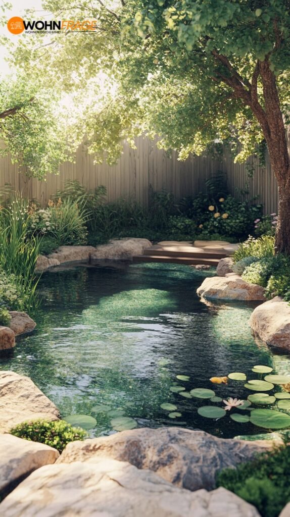 Umweltfreundlicher Pool für kleine Gärten