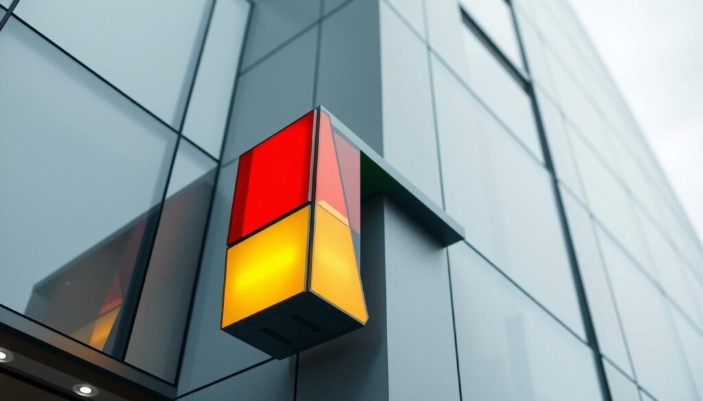 Ampelsystem Gebäudesicherheit