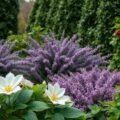 Immergrüne Winterblüher im Garten
