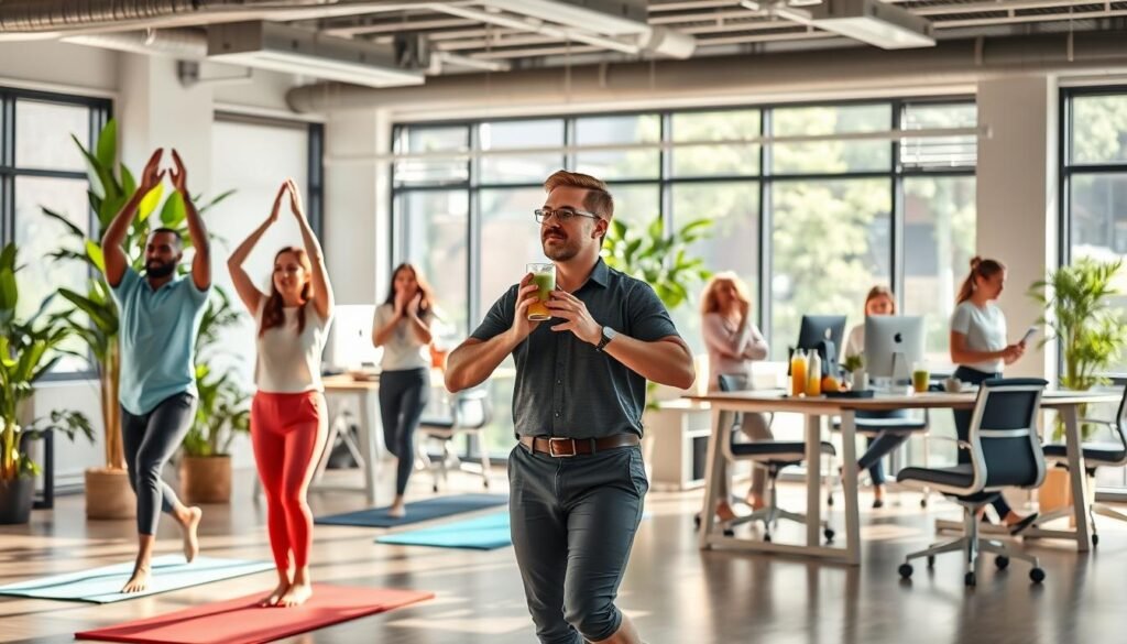 Mitarbeitergesundheit am Arbeitsplatz