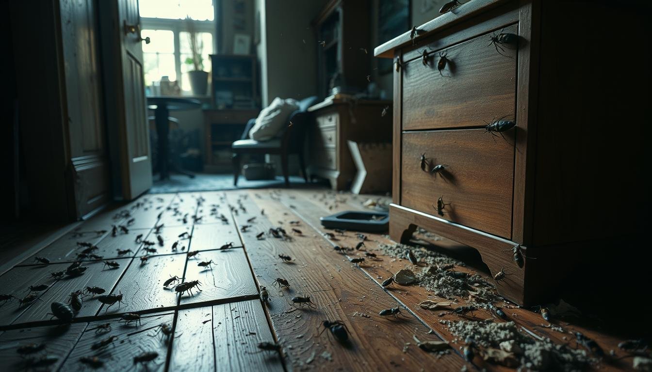 Schädlingsbefall im Haus