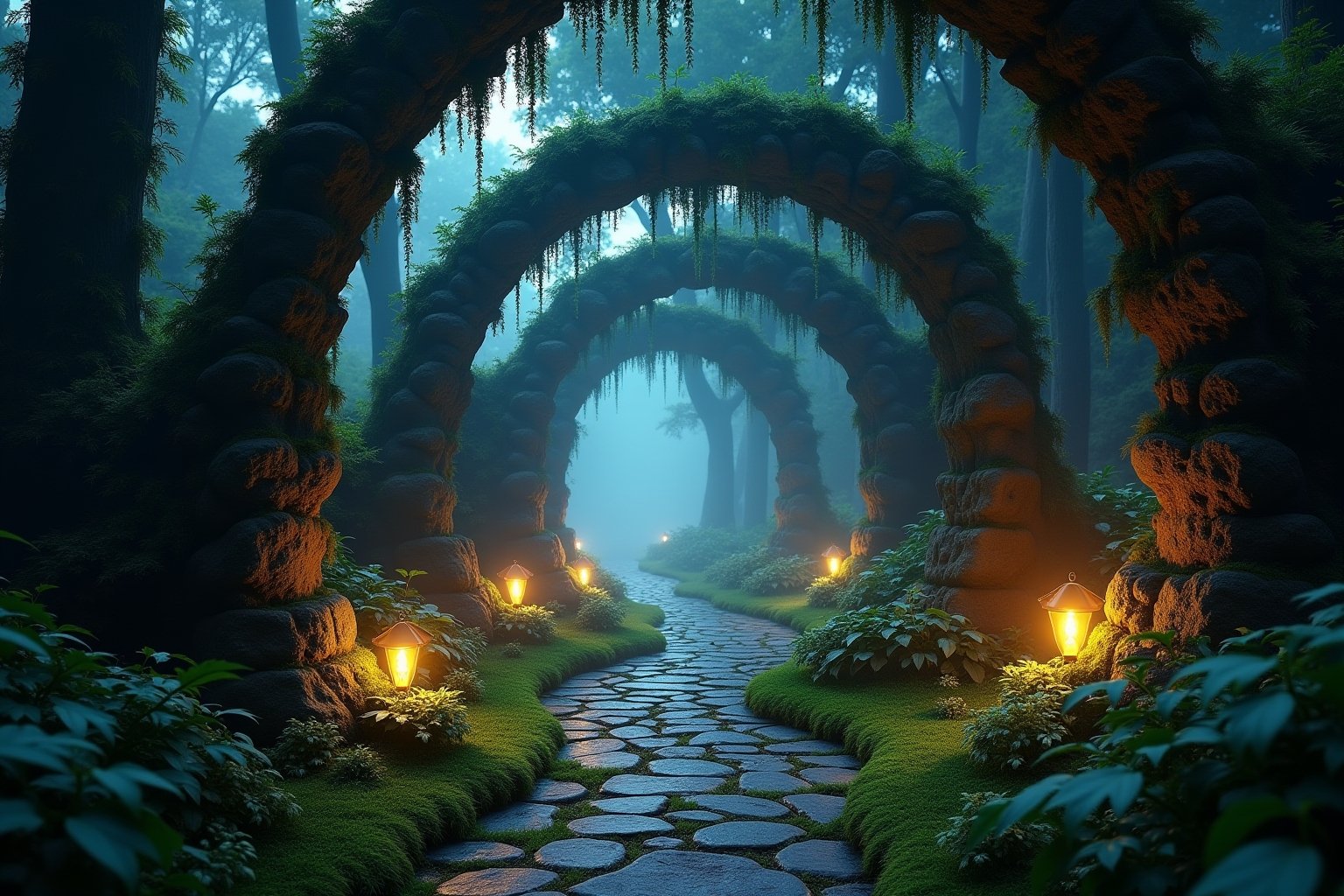 Mystischer Garten-Titel
