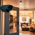 Sicherheitssystem zuhause für Familienschutz