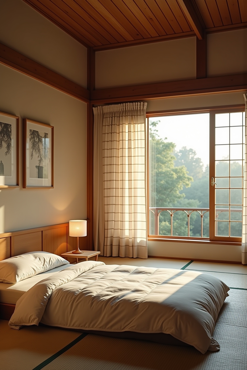 japanisches schlafzimmer-Outline-1