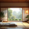 japanisches schlafzimmer-Titel