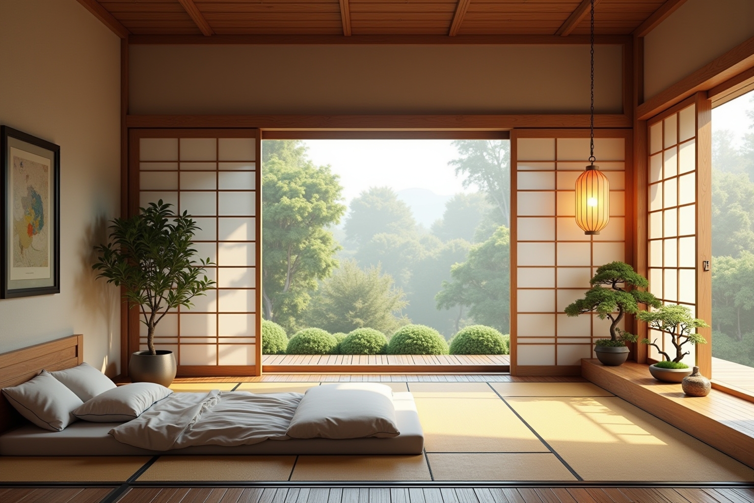 japanisches schlafzimmer-Titel