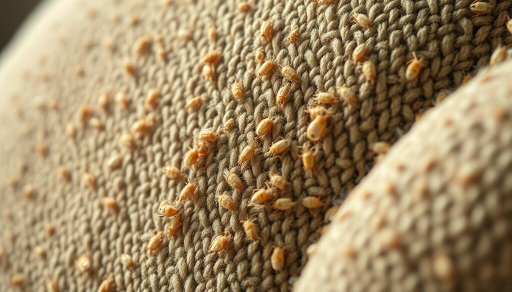 Allergene in Polstern Hausstaubmilben