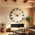 wohnzimmeruhr wanduhr design