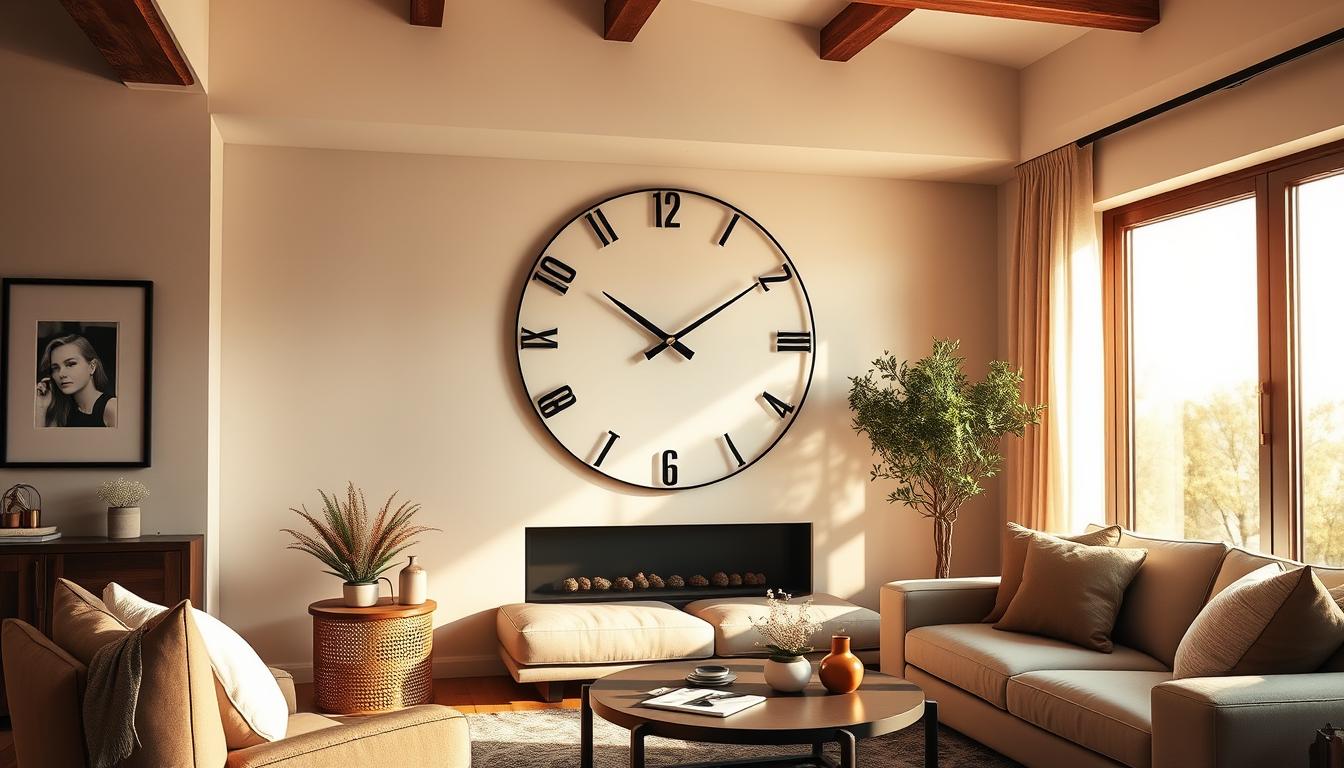 wohnzimmeruhr wanduhr design