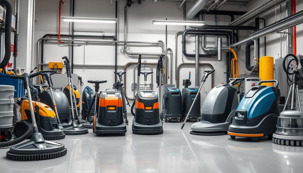 Moderne Reinigungstechnik für gründliche Reinigung