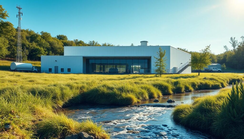 Moderne ökologische Abwassersanierung