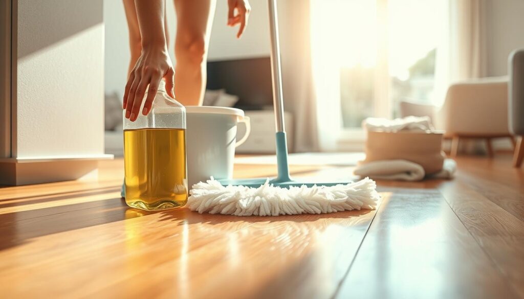 Bodenpflege und Bodenbelag pflegen