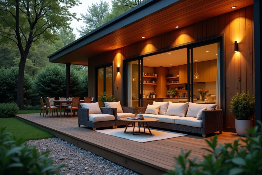 Ganzjähriges Wohlfühloasen für den Außenbereich