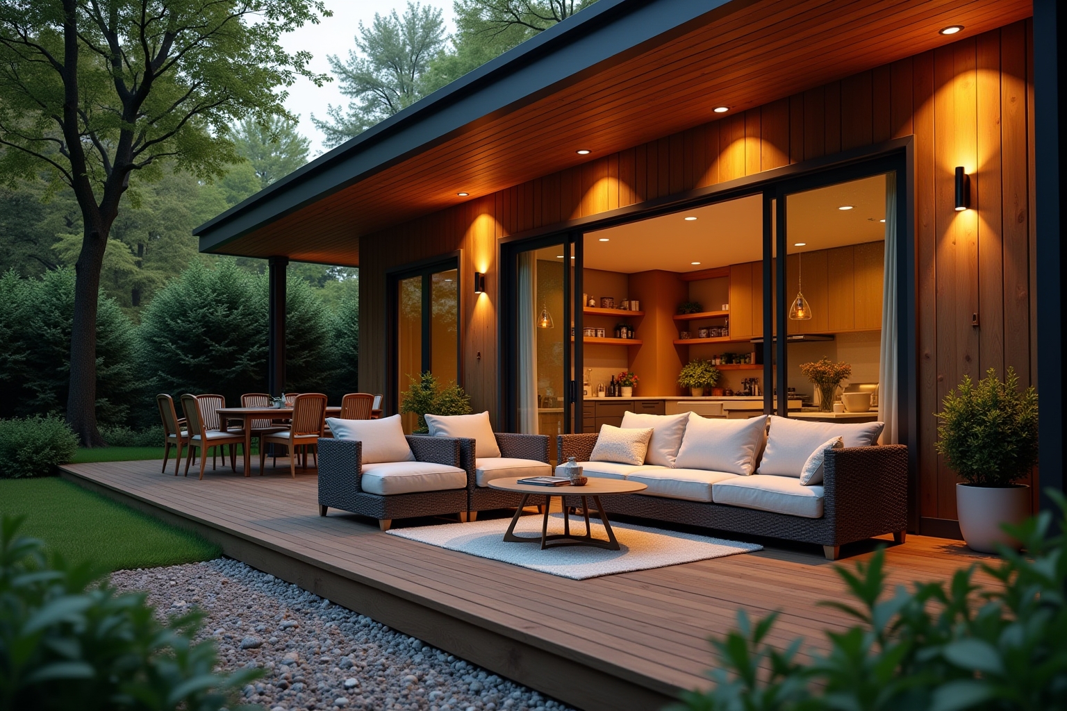 Ganzjähriges Wohlfühloasen für den Außenbereich