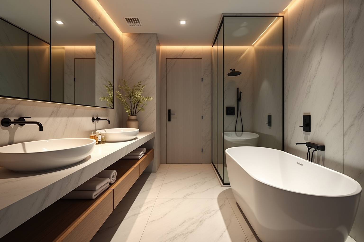 Moderne Badbau-Trends für kleine Wohnräume 2025