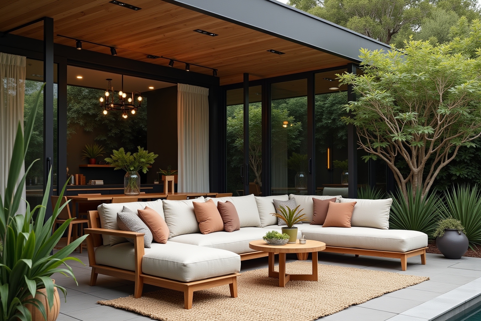 Ganzjähriges Wohlfühloasen für den Außenbereich