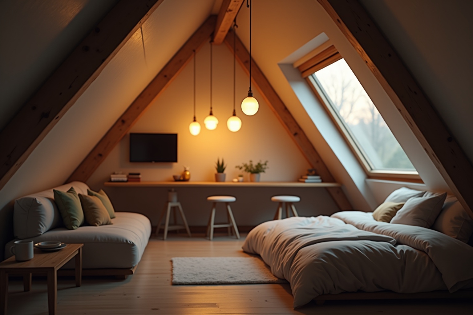 Pendelleuchten unter Dachschrägen richtig wählen