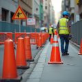 Baustellen sicher absperren: So geht's richtig