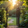 Gitter im Garten: Sicherheit und Gestaltung