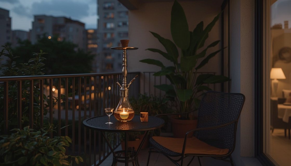 Shisha auf dem Balkon: Was Mieter 2026 wissen müssen