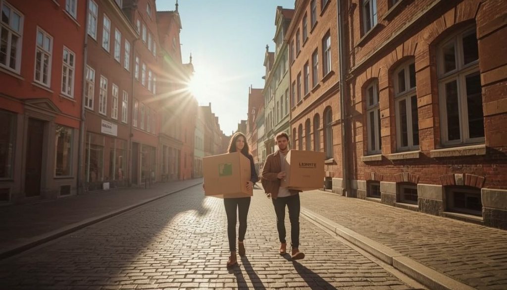 Umzug nach Lübeck: Wohnungssuche und Einzug